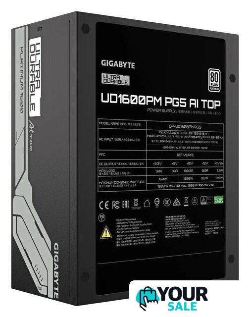 Блок питания Gigabyte UD1600PM PG5 AI Top - Изображение №5 — Интернет-магазин Your Sale