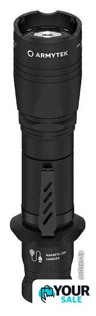 Фонарь Armytek Dobermann Pro Magnet USB (белый) - Изображение №1 — Интернет-магазин Your Sale