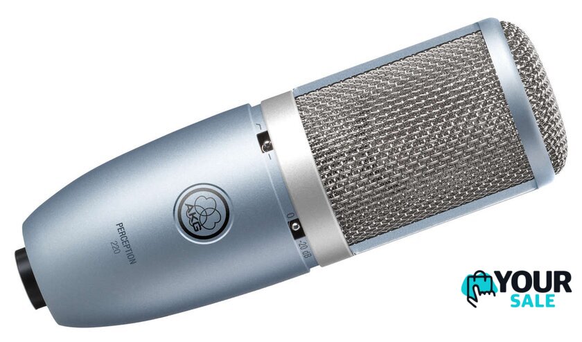 Проводной микрофон AKG P220 (серебристый) - Изображение №2 — Интернет-магазин Your Sale