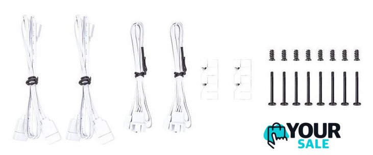 Комплект вентиляторов для корпуса Thermaltake CT140 ARGB White 2-Fan Pack CL-F154-PL14SW-A - Изображение №7 — Интернет-магазин Your Sale