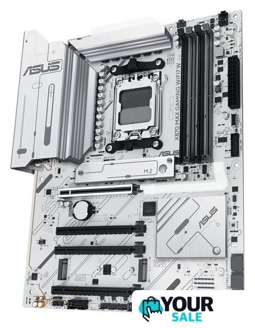 Материнская плата ASUS X870 MAX Gaming WiFi7 W - Изображение №4 — Интернет-магазин Your Sale