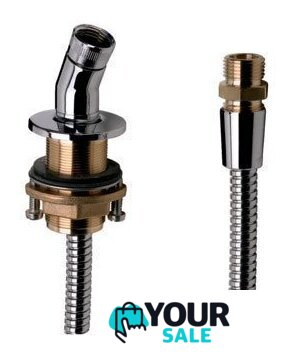 Держатель душевой лейки с подключением Hansgrohe Raindance 28307000 - Изображение №1 — Интернет-магазин Your Sale