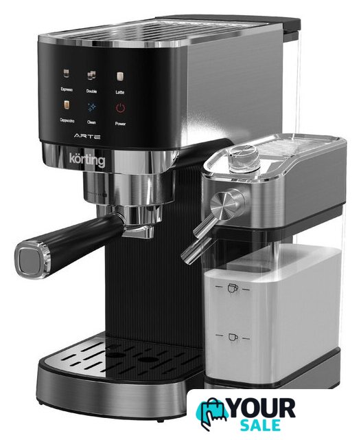 Рожковая кофеварка Korting KCM 1005 T Arte - Изображение №1 — Интернет-магазин Your Sale
