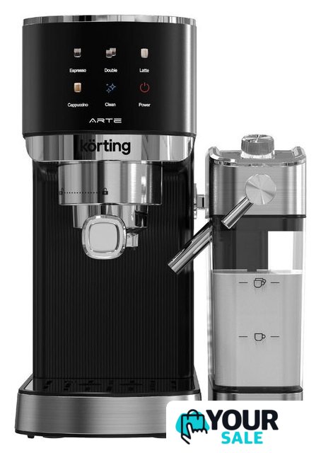 Рожковая кофеварка Korting KCM 1005 T Arte - Изображение №2 — Интернет-магазин Your Sale