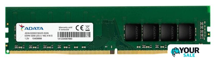 Оперативная память ADATA 16GB DDR4 PC4-25600 AD4U320016G22-SGN - Изображение №1 — Интернет-магазин Your Sale