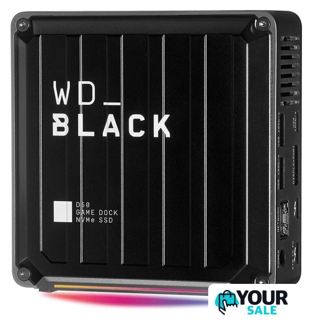 Внешний накопитель WD Black D50 Game Dock NVMe 1TB WDBA3U0010BBK - Изображение №2 — Интернет-магазин Your Sale