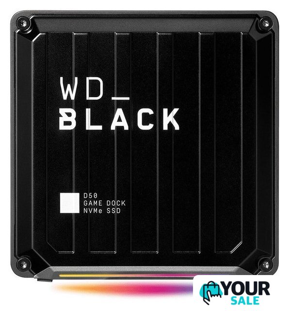 Внешний накопитель WD Black D50 Game Dock NVMe 1TB WDBA3U0010BBK - Изображение №1 — Интернет-магазин Your Sale