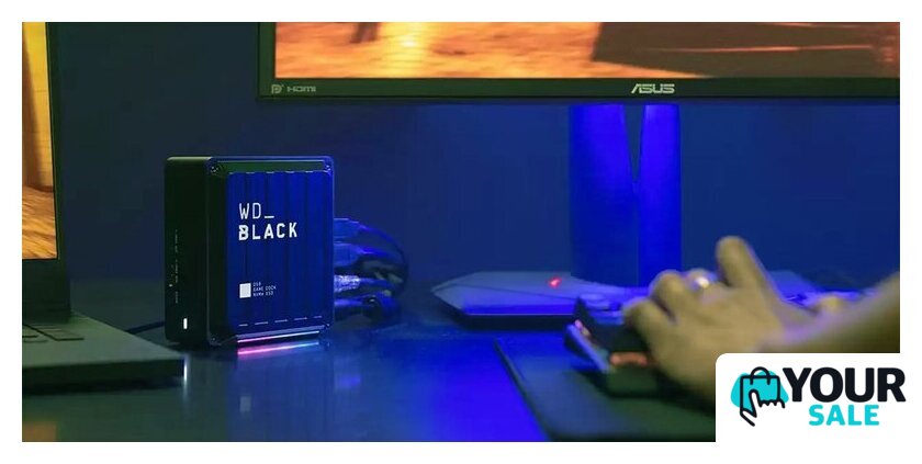 Внешний накопитель WD Black D50 Game Dock NVMe 1TB WDBA3U0010BBK - Изображение №6 — Интернет-магазин Your Sale