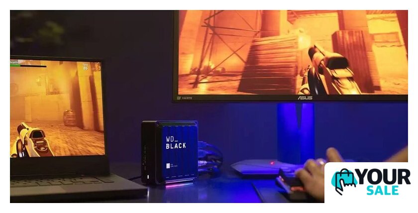 Внешний накопитель WD Black D50 Game Dock NVMe 1TB WDBA3U0010BBK - Изображение №8 — Интернет-магазин Your Sale
