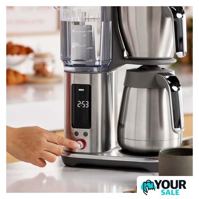 Капельная кофеварка Sage the Luxe Brewer Thermal SDC465BSS - Изображение №5 — Интернет-магазин Your Sale