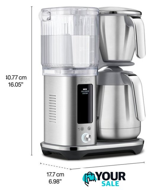 Капельная кофеварка Sage the Luxe Brewer Thermal SDC465BSS - Изображение №4 — Интернет-магазин Your Sale