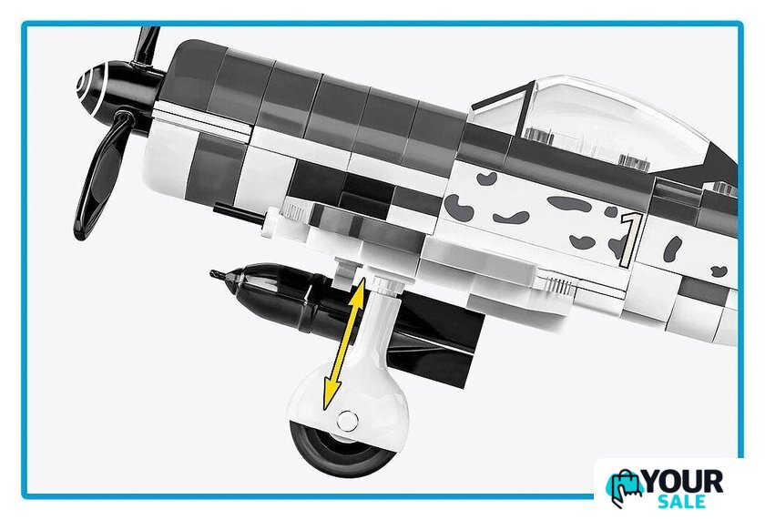 Конструктор Cobi Historical Collection WWII Focke-Wulf Fw 190 F-8 - Изображение №4 — Интернет-магазин Your Sale