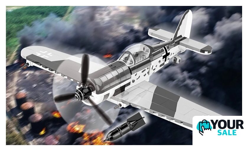 Конструктор Cobi Historical Collection WWII Focke-Wulf Fw 190 F-8 - Изображение №8 — Интернет-магазин Your Sale