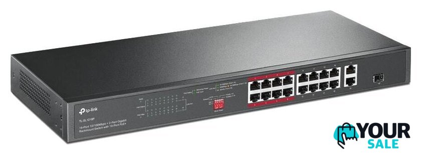 Неуправляемый коммутатор TP-Link TL-SL1218P - Изображение №2 — Интернет-магазин Your Sale