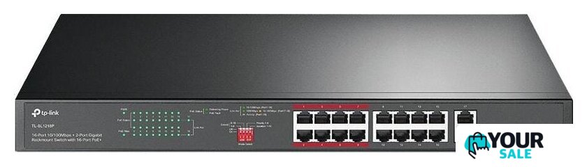 Неуправляемый коммутатор TP-Link TL-SL1218P - Изображение №1 — Интернет-магазин Your Sale
