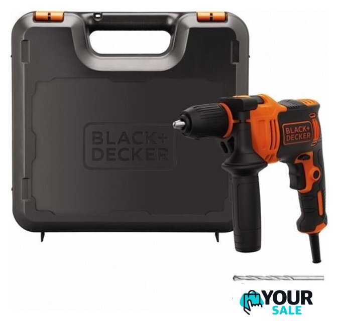 Ударная дрель Black & Decker BEH710K - Изображение №1 — Интернет-магазин Your Sale