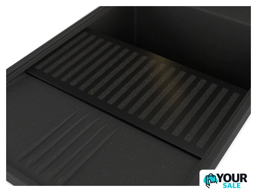 Кухонная мойка Kernau KGS D 6078 1B1D Deep Black + Gold Metallic - Изображение №4 — Интернет-магазин Your Sale