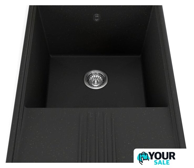 Кухонная мойка Kernau KGS D 6078 1B1D Deep Black + Gold Metallic - Изображение №2 — Интернет-магазин Your Sale