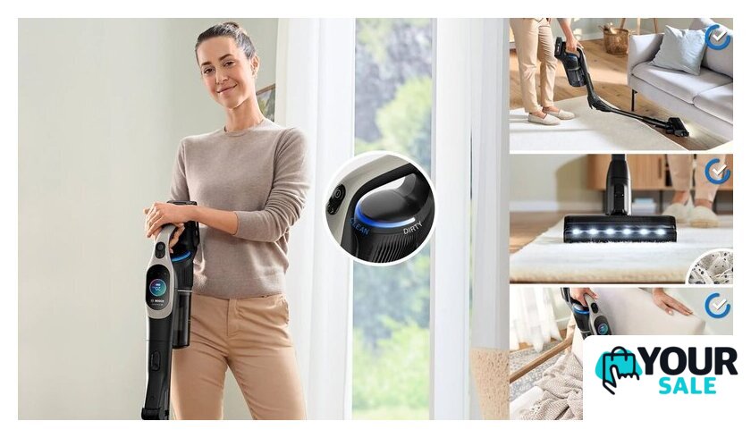 Пылесос Bosch Unlimited 10 BBS1041GQC - Изображение №16 — Интернет-магазин Your Sale