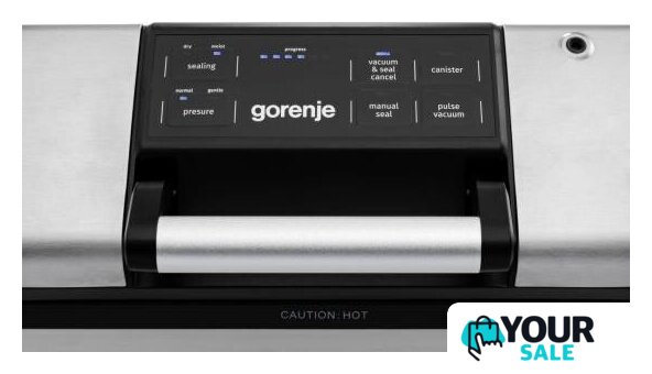 Бескамерный вакуумный упаковщик Gorenje VS120E Pro - Изображение №3 — Интернет-магазин Your Sale