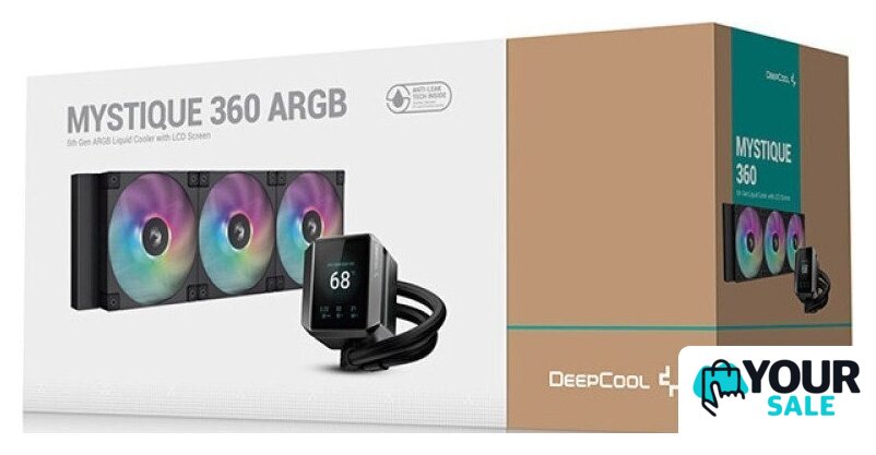 Система жидкостного охлаждения для процессора DeepCool Mystique 360 ARGB R-LX750-BKADSNC-G-1 - Изображение №4 — Интернет-магазин Your Sale