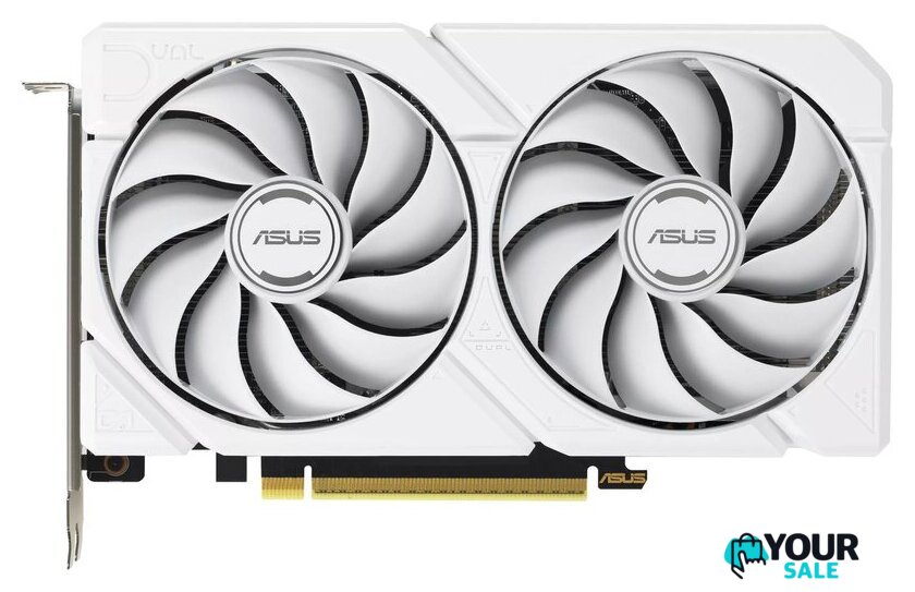 Видеокарта ASUS Dual Radeon RX 9060 XT 16GB GDDR6 White Edition DUAL-RX9060XT-16G-WHITE - Изображение №2 — Интернет-магазин Your Sale