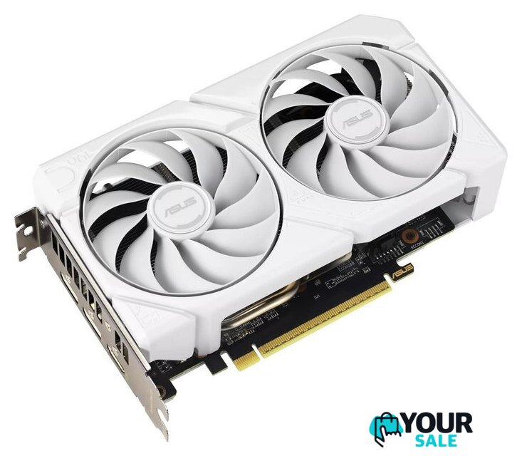 Видеокарта ASUS Dual Radeon RX 9060 XT 16GB GDDR6 White Edition DUAL-RX9060XT-16G-WHITE - Изображение №3 — Интернет-магазин Your Sale