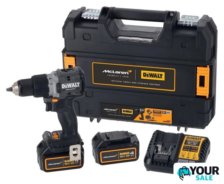 Ударная дрель-шуруповерт DeWalt DCD85MM2T (с 2-мя АКБ, кейс) - Изображение №1 — Интернет-магазин Your Sale