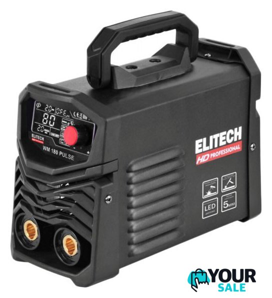 Сварочный инвертор ELITECH HD Professional HD WM 180 PULSE - Изображение №1 — Интернет-магазин Your Sale