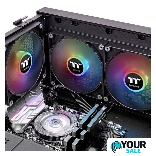 Комплект вентиляторов для корпуса Thermaltake CT140 ARGB 2-Fan Pack CL-F150-PL14SW-A - Изображение №6 — Интернет-магазин Your Sale