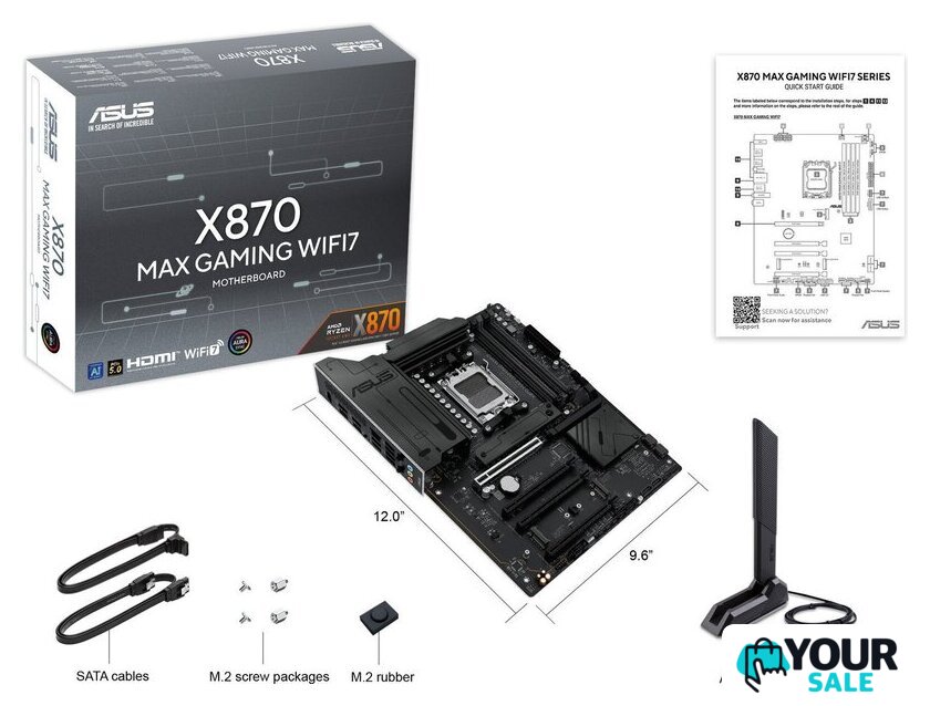 Материнская плата ASUS X870 MAX Gaming WiFi7 - Изображение №10 — Интернет-магазин Your Sale