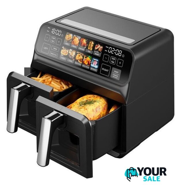 Аэрогриль (аэрофритюрница) Goetze & Jensen AF720K Dual - Изображение №2 — Интернет-магазин Your Sale