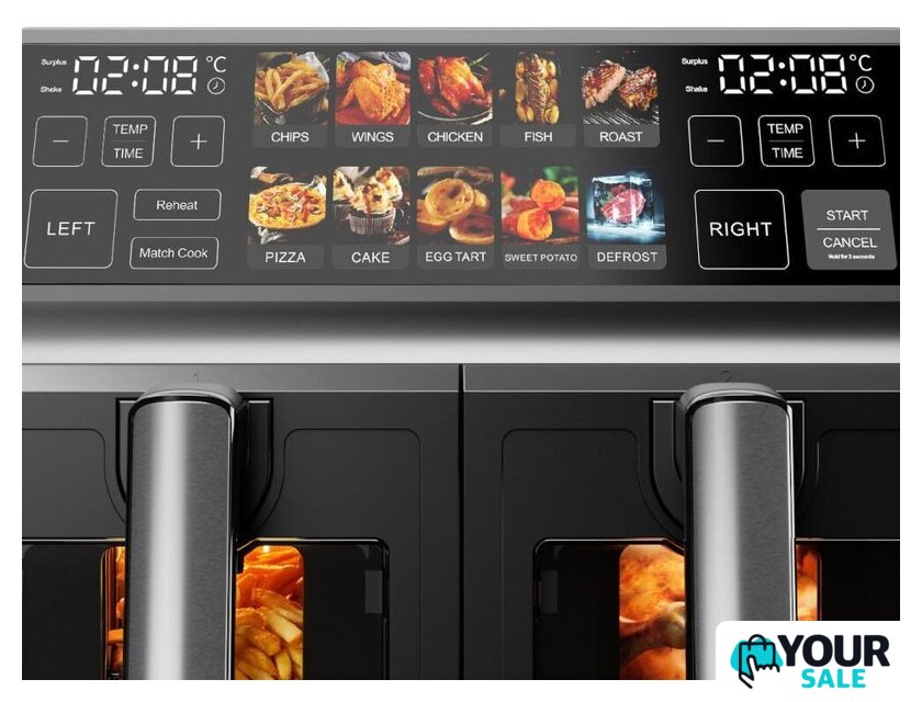 Аэрогриль (аэрофритюрница) Goetze & Jensen AF720K Dual - Изображение №4 — Интернет-магазин Your Sale