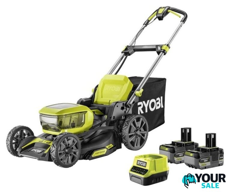 Газонокосилка Ryobi RY18LMX46A-250 (с 2-мя АКБ 5 Ач) - Изображение №1 — Интернет-магазин Your Sale