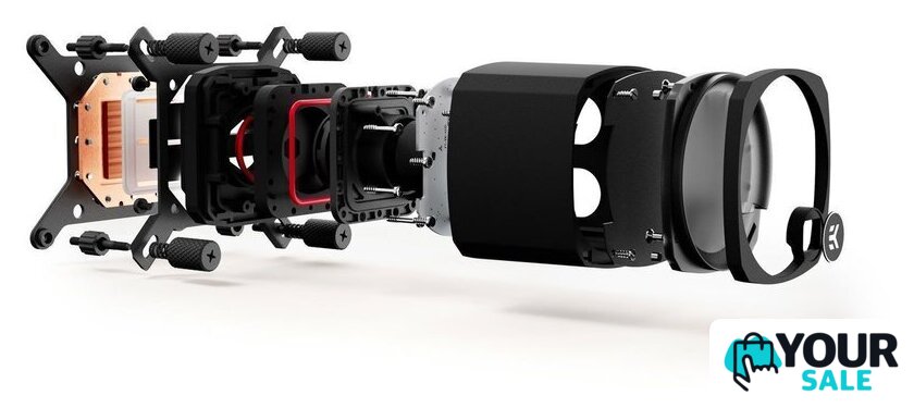 Система жидкостного охлаждения для процессора EKWB EK-Nucleus AIO CR360 Dark - Изображение №5 — Интернет-магазин Your Sale