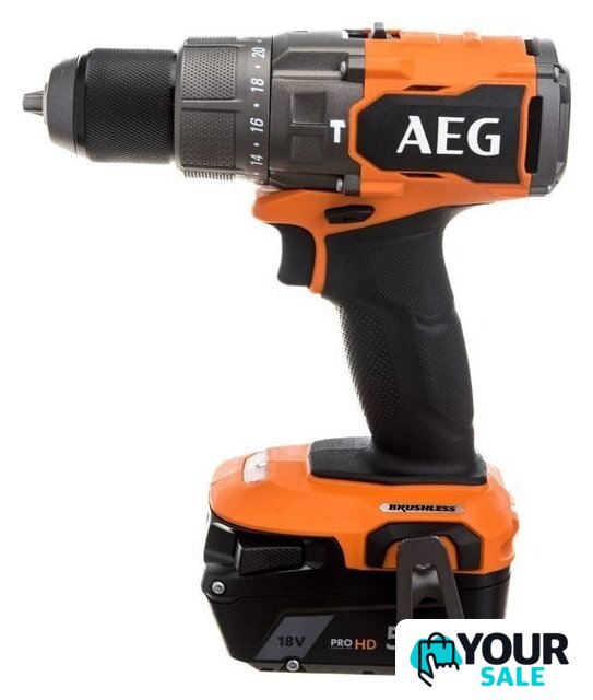 Ударная дрель-шуруповерт AEG Powertools BSB 18C3BL-502C 4935478939 (с 2-мя АКБ 5 Ач, кейс) - Изображение №4 — Интернет-магазин Your Sale