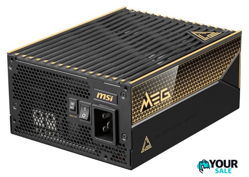 Блок питания MSI MEG Ai1600T PCIE5 - Изображение №1 — Интернет-магазин Your Sale