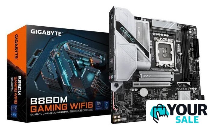 Материнская плата Gigabyte B860M Gaming WiFi6 - Изображение №4 — Интернет-магазин Your Sale