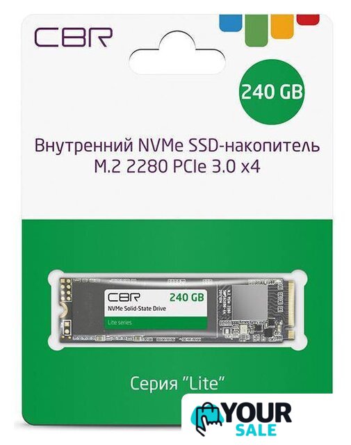 SSD CBR Lite 240GB SSD-240GB-M.2-LT22 - Изображение №3 — Интернет-магазин Your Sale