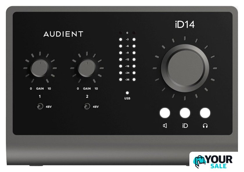 Аудиоинтерфейс Audient iD14 MKII - Изображение №1 — Интернет-магазин Your Sale