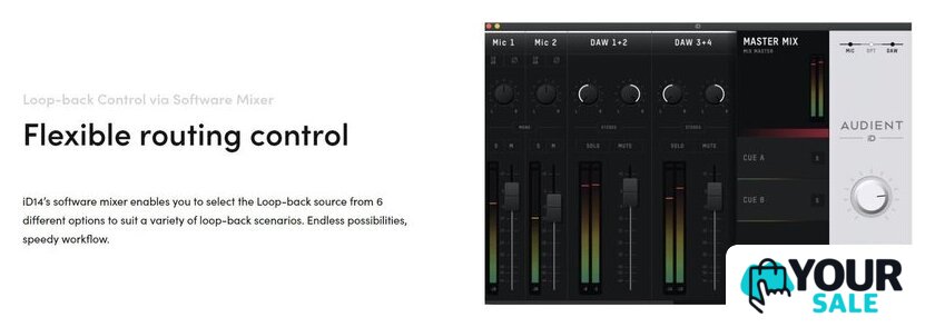 Аудиоинтерфейс Audient iD14 MKII - Изображение №16 — Интернет-магазин Your Sale
