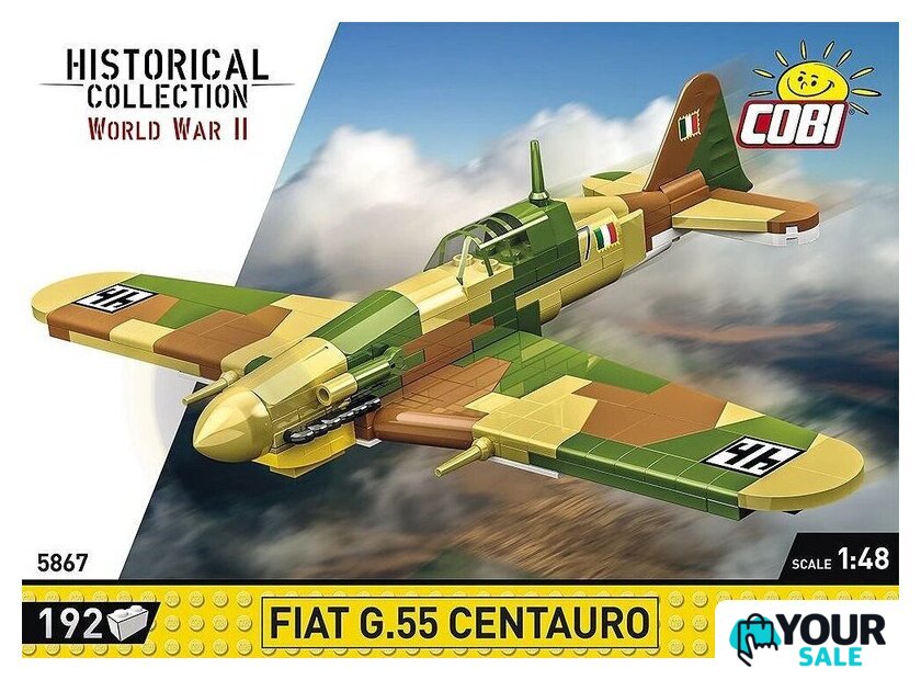Конструктор Cobi Historical Collection WWII Fiat G.55 Centauro - Изображение №3 — Интернет-магазин Your Sale