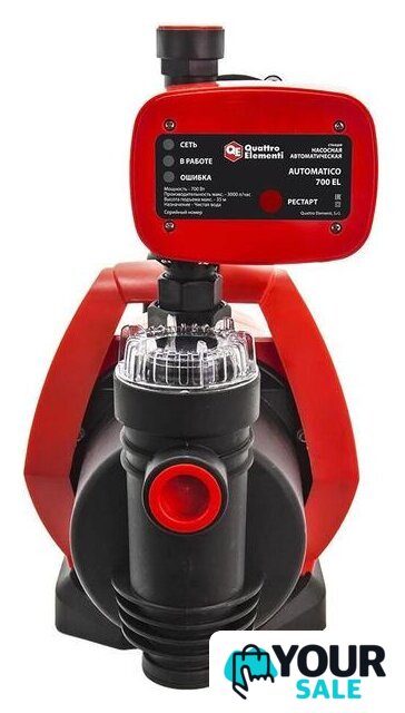 Насосная станция Quattro Elementi Automatico 700 EL - Изображение №4 — Интернет-магазин Your Sale