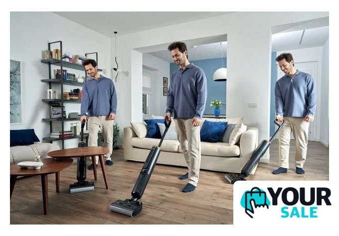 Вертикальный моющий пылесос Hoover HW3P10 011 - Изображение №2 — Интернет-магазин Your Sale