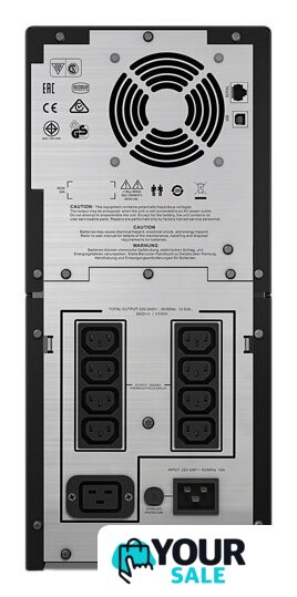 Источник бесперебойного питания APC Smart-UPS C 3000VA LCD 230V (SMC3000I) - Изображение №2 — Интернет-магазин Your Sale
