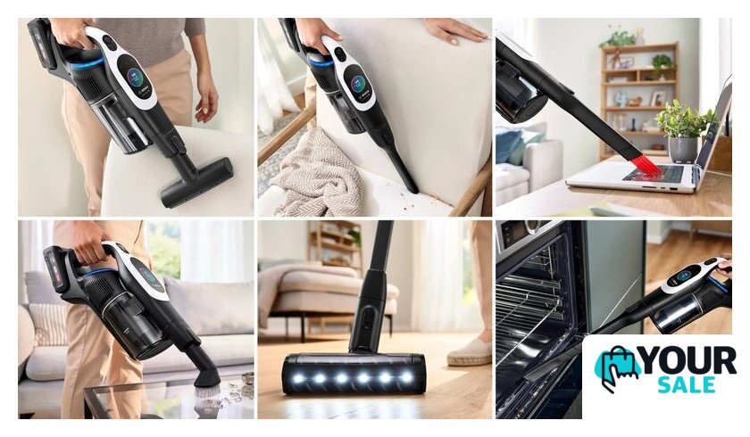 Пылесос Bosch Unlimited 10 BCS1041WAC - Изображение №5 — Интернет-магазин Your Sale