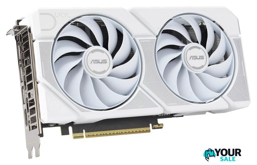 Видеокарта ASUS Dual GeForce RTX 5060 Ti 16GB GDDR7 White OC Edition DUAL-RTX5060TI-O16G-WHITE - Изображение №3 — Интернет-магазин Your Sale