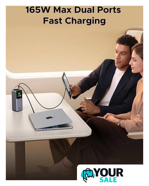 Внешний аккумулятор Ugreen PB726 95670B 20000mAh (серый) - Изображение №7 — Интернет-магазин Your Sale