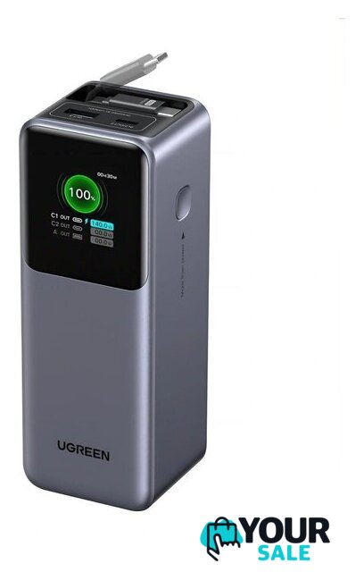Внешний аккумулятор Ugreen PB726 95670B 20000mAh (серый) - Изображение №1 — Интернет-магазин Your Sale