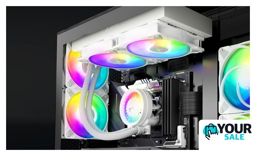Система жидкостного охлаждения для процессора Arctic Liquid Freezer III 280 A-RGB White ACFRE00151A - Изображение №11 — Интернет-магазин Your Sale